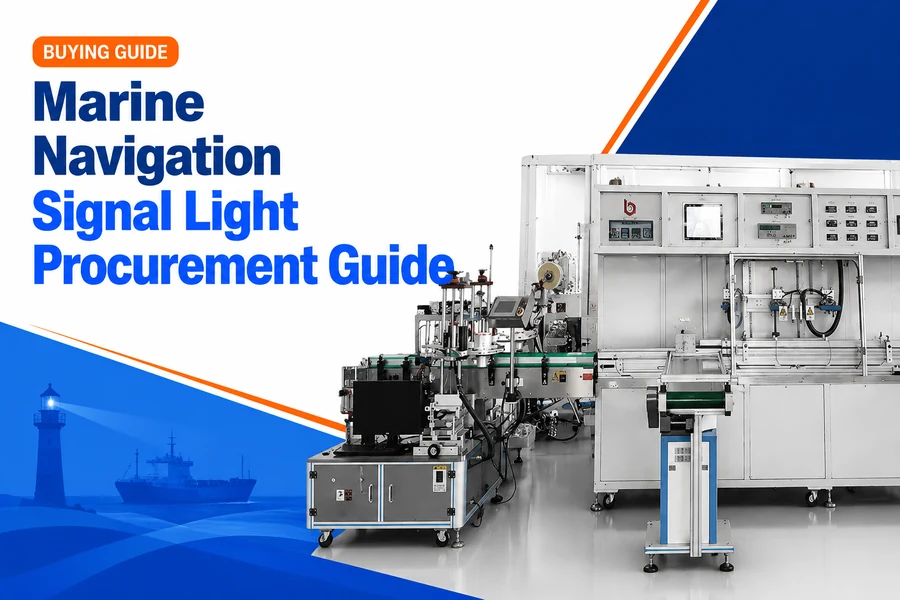 marine navigation signal light procurement guide promotional poster for Marine Navigation Signal Light Procurement Guide