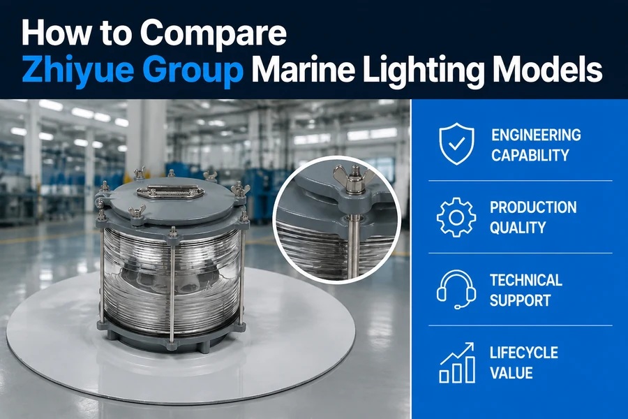 zhiyue group marine lighting promotional poster for How to Compare Zhiyue Group Marine Lighting Models