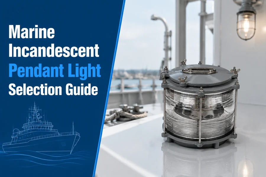 marine incandescent pendant light selection promotional poster for Marine Incandescent Pendant Light Selection Guide