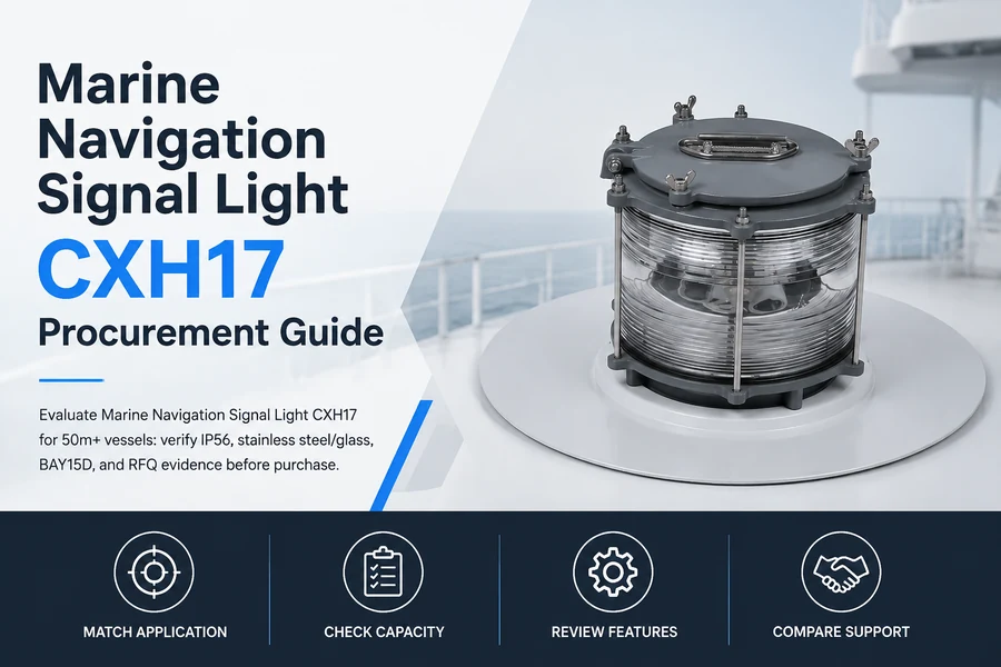 Marine Navigation Signal Light CXH17 Procurement Guide
