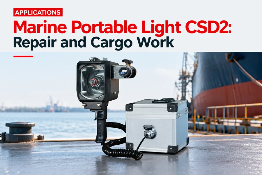Marine Portable Light CSD2: Repair and Cargo Work